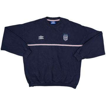 1999-01 England Umbro Sweat Top - 8/10 - (XL)