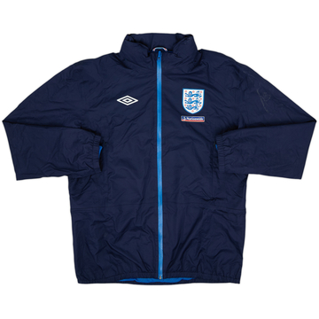 2010-11 England Umbro Hooded Rain Jacket - 7/10 - (L)