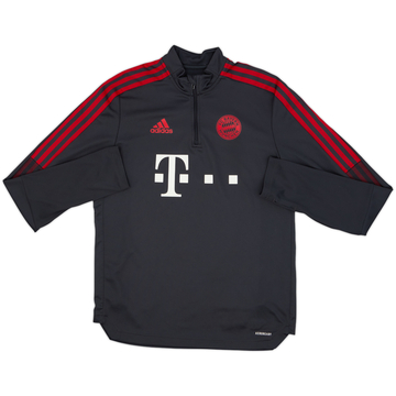 2019-20 Bayern Munich adidas 1/4 Zip Training Top - 8/10 - (XL.Boys)
