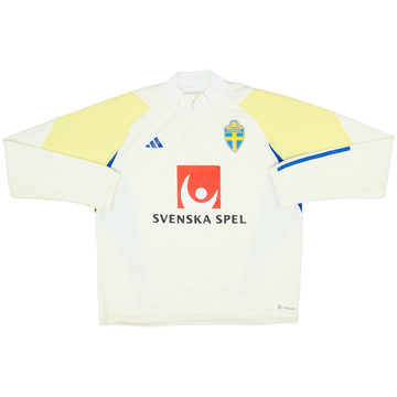 2023-24 Sweden adidas 1/4 Zip Drill Top - 8/10 - (Women's XL)