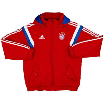 2014-15 Bayern Munich adidas Padded Bench Coat - 8/10 - (L)