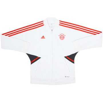 2022-23 Bayern Munich adidas Track Jacket - 8/10 - (L.Boys)