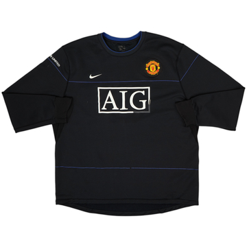 2008-09 Manchester United Nike Sweat Top - 5/10 - (XXL)