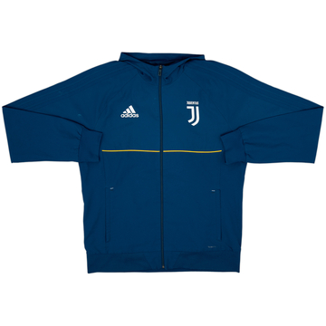 2017-18 Juventus adidas Hooded Track Jacket - 7/10 - (L)
