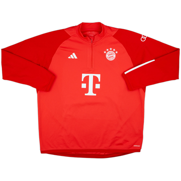 2023-24 Bayern Munich adidas 1/4 Zip Drill Top - 9/10 - (XXL)