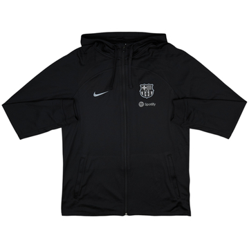 2022-23 Barcelona Nike Hooded Track Jacket - 8/10 - (L)