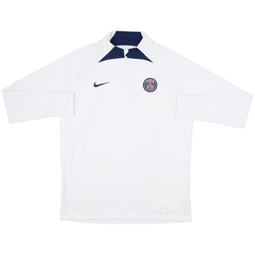 2022-23 Paris Saint-Germain Nike 1/4 Zip Drill Top - 7/10 - (L)