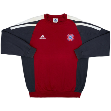 2001-02 Bayern Munich adidas Sweat Top - 8/10 - (XL/XXL)