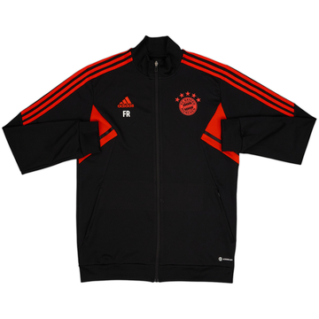 2022-23 Bayern Munich Staff Issue adidas Track Jacket FR - 7/10 - (L)