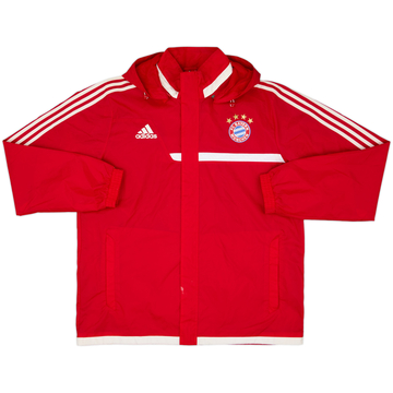 2013-14 Bayern Munich adidas Hooded Rain Jacket - 8/10 - (XL/XXL)