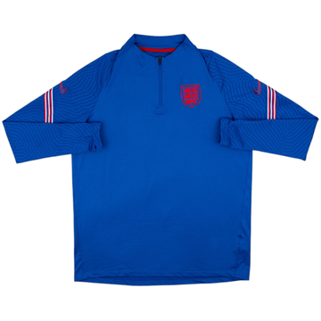 2020-21 England Nike 1/4 Zip Drill Top - 9/10 - (XL)