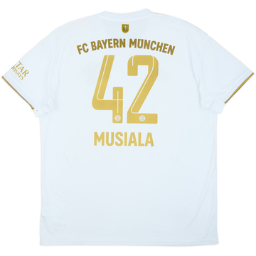 2022-23 Bayern Munich Away Shirt Musiala #42 - 9/10 - (XL)