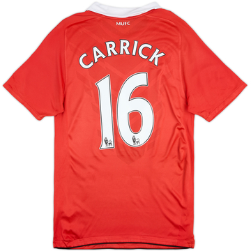 2010-11 Manchester United Home Shirt Carrick #16 - 5/10 - (S)