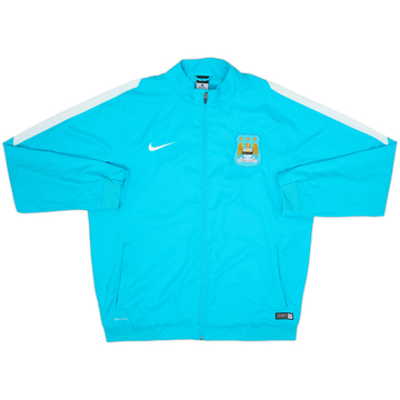 2015-16 Manchester City Nike Track Jacket - 8/10 - (XL)