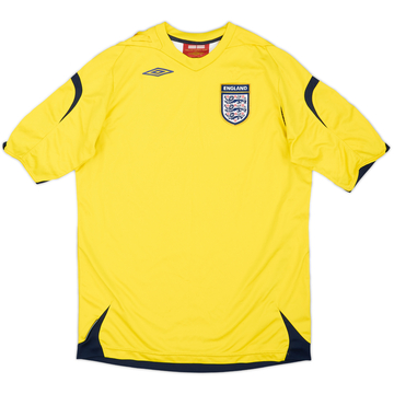 2006-08 England GK Shirt - 5/10 - (XL.Boys)