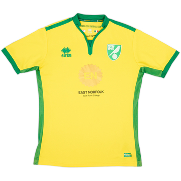2016-17 Norwich Home Shirt #12 - 4/10 - (L)