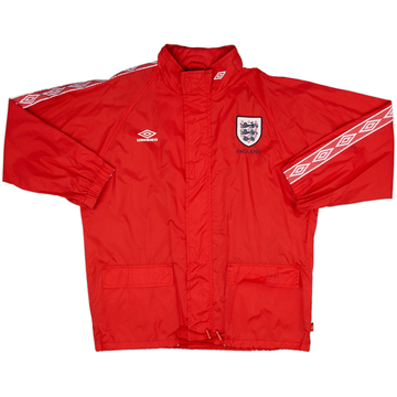 1998-00 England Umbro Hooded Rain Jacket - 6/10 - (M)