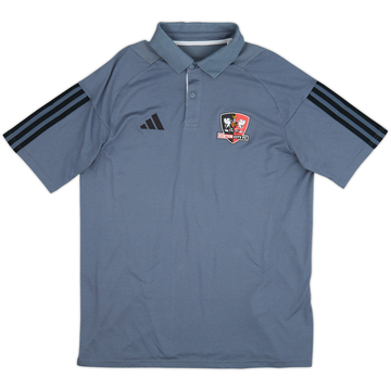 2022-23 Exeter City adidas Polo Shirt - 9/10 - (M)