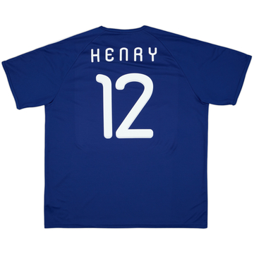 2009-10 France Basic Home Shirt Henry #12 - 10/10 - (XL)