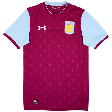 2017-18 Aston Villa Home Shirt #12 - 8/10 - (S)