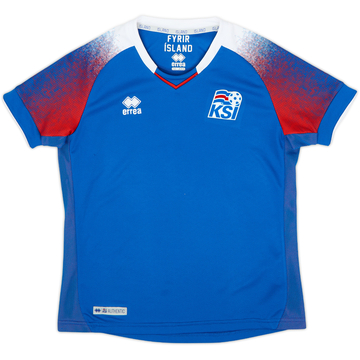 2018-19 Iceland Home Shirt - 8/10 - (XXS)