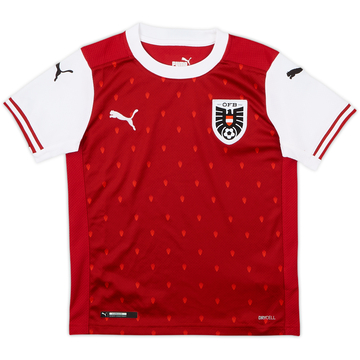 2020-22 Austria Home Shirt - 8/10 - (S.Boys)