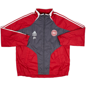 2004-06 Denmark adidas Player Issue Hooded Rain Jacket - 7/10 - (XXL)