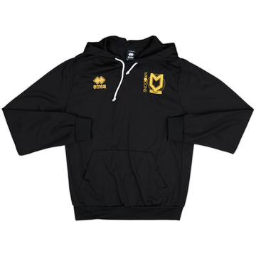 2016-17 MK Dons Errea Hooded Sweat Top - 10/10 - (M)