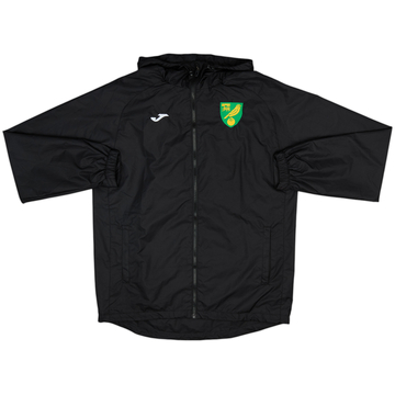 2020-21 Norwich City Joma Hooded Track Jacket - 8/10 - (S)