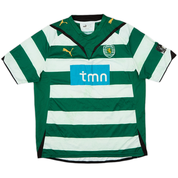 2009-10 Sporting CP Home Shirt - 4/10 - (M)