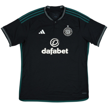 2023-24 Celtic Away Shirt - 9/10 - (XL)