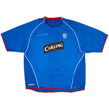 2005-06 Rangers Home Shirt - 4/10 - (XXL)