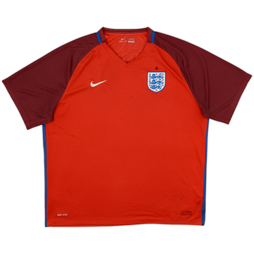 2016-17 England Away Shirt - 5/10 - (3XL)