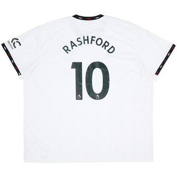2022-23 Manchester United Away Shirt Rashford #10 - 8/10 - (4XL)