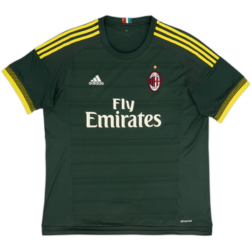 2015-16 AC Milan Third Shirt - 6/10 - (XL)
