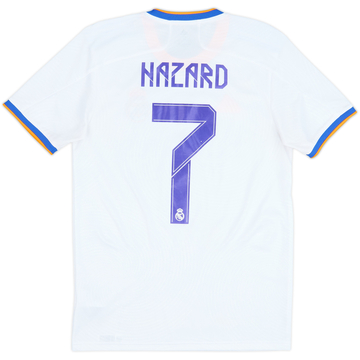 2021-22 Real Madrid Home Shirt Hazard #7 - 9/10 - (S)