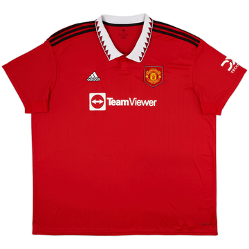 2022-23 Manchester United Home Shirt - 7/10 - (4XL)