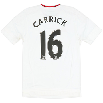 2015-16 Manchester United Away Shirt Carrick #16 - 6/10 - (S)
