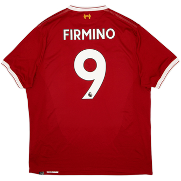2017-18 Liverpool 125 Years Home Shirt Firmino #9 - 6/10 - (XL)