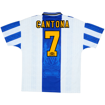 1994-96 Manchester United Third Shirt Cantona #7 - 8/10 - (XL)