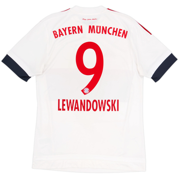 2015-16 Bayern Munich Away Shirt Lewandowski #9 - 8/10 - (S)