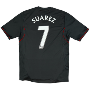 2011-12 Liverpool Away Shirt Suarez #7 - 6/10 - (M)