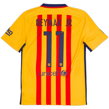 2015-16 Barcelona Away Shirt Neymar #11 - 8/10 - (S)