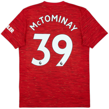 2020-21 Manchester United Home Shirt McTominay #39 - 8/10 - (M)