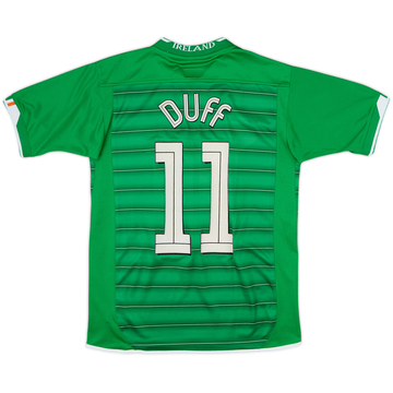 2003-04 Ireland Home Shirt Duff #11 - 7/10 - (XL.Boys)