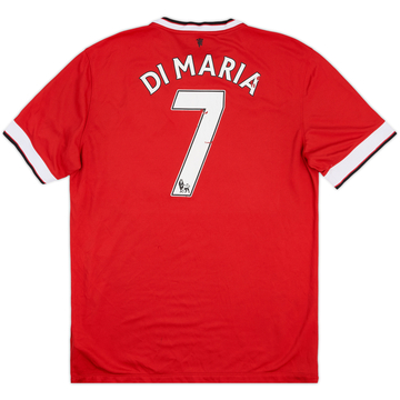 2014-15 Manchester United Home Shirt Di Maria #7 - 5/10 - (L)