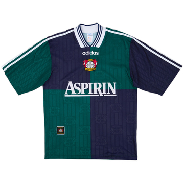 Camiseta de visitante del Bayer Leverkusen 1997-98 - 8/10 - (S)