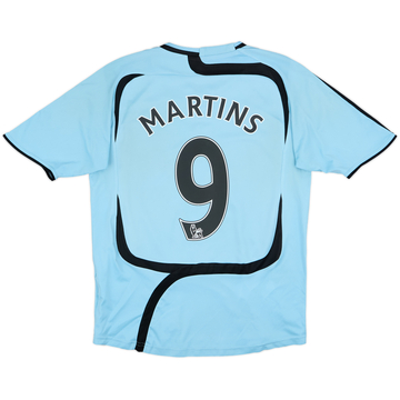 2007-08 Newcastle Away Shirt Martins #9 - 7/10 - (L.Boys)