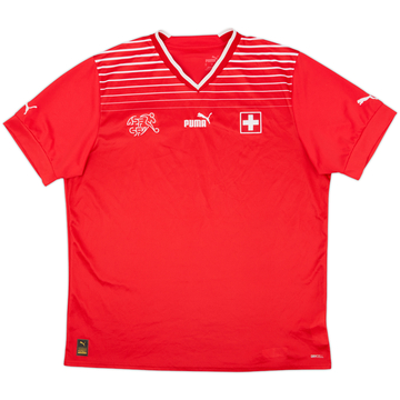 2022-23 Switzerland Home Shirt - 8/10 - (XL)
