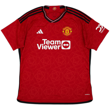 2023-24 Manchester United Home Shirt - 5/10 - (XL)
